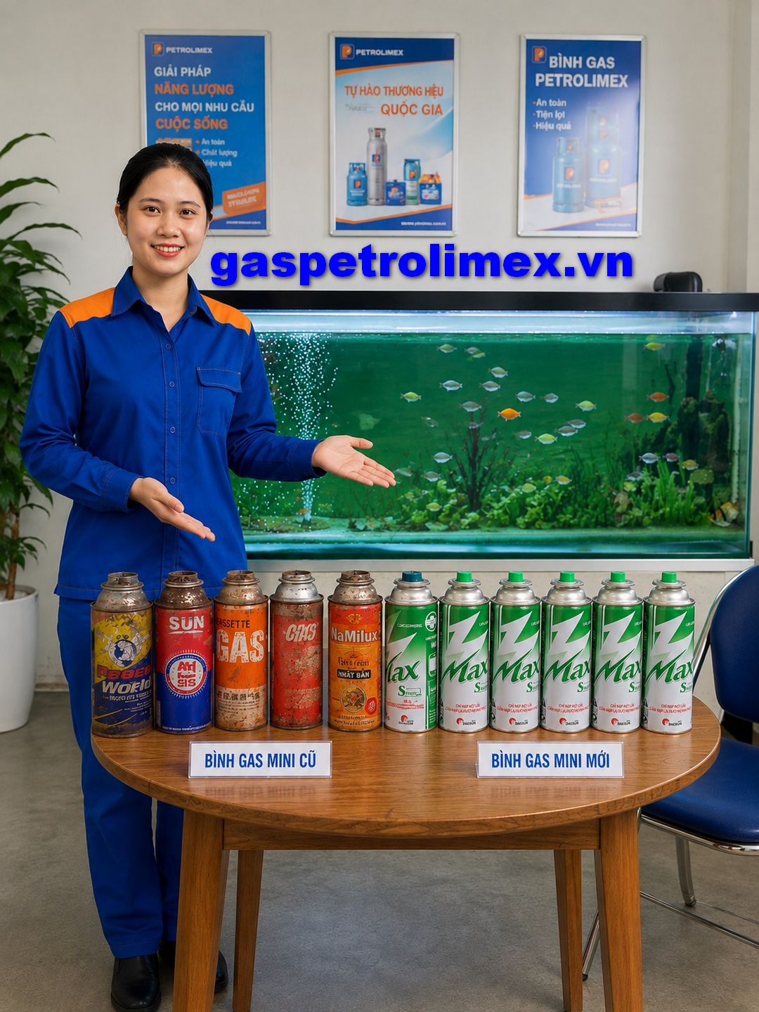 Bình gas mini mua ở đâu?